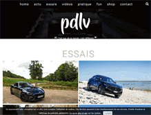 Tablet Screenshot of palais-de-la-voiture.com